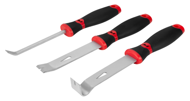 3 Piece Utility Pry Bar & Puller Set